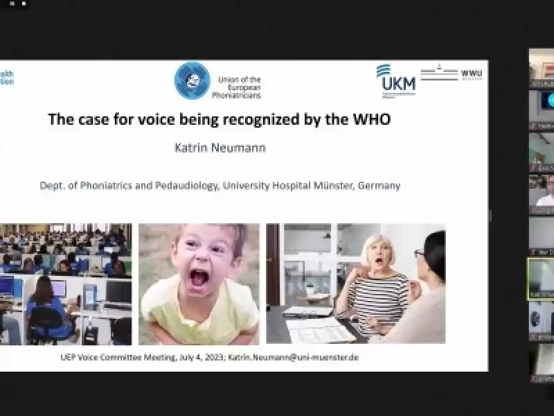 Avrupa Foniyatristler Birliği Ses Komitesi toplantısı